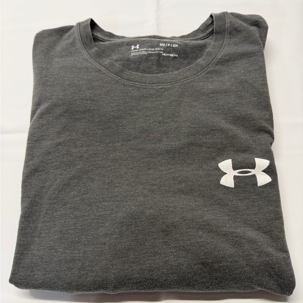 Under Armour Men's Charcoal Long Sleeve Tee